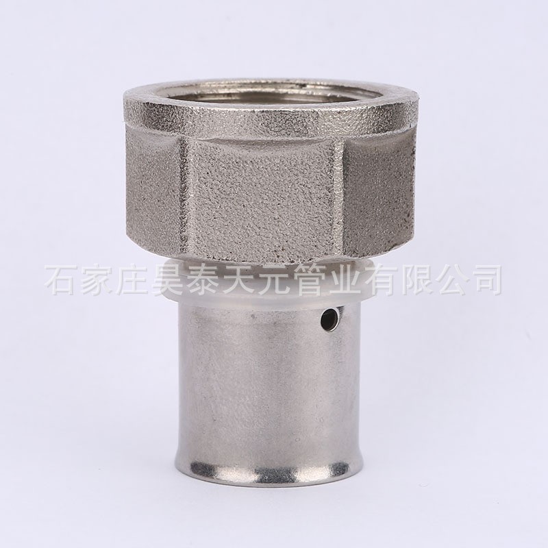 地暖管304不锈钢接卡压外丝直接 专用快接连接头 抗氧化耐腐蚀图3