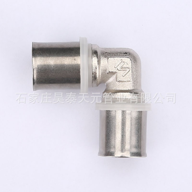 地暖管专用接头家用工程用 304不锈钢地暖接头直角弯头