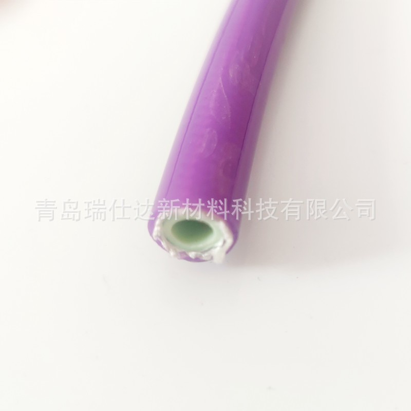 高压树脂管液压机械油管总成增强黄油树脂管扣押挖掘机高压油管件图3