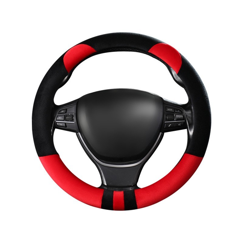 新款卡通汽车方向盘套 冬季短毛绒车把套 厂家直销通用防滑韩版圆图5
