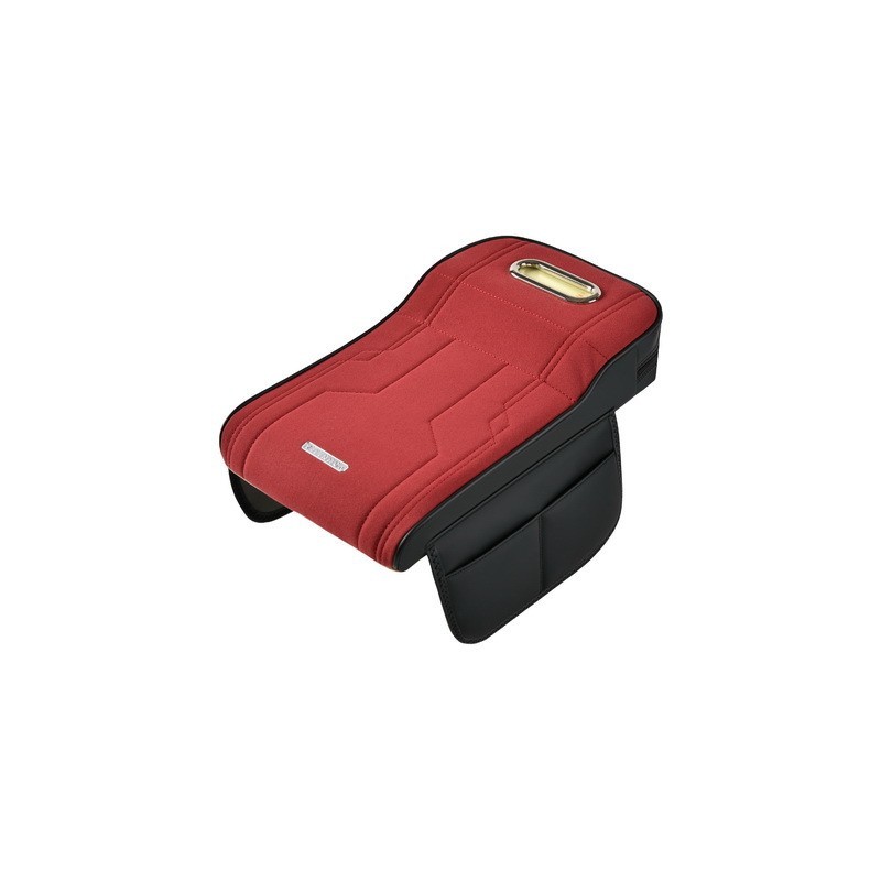 跨境翻毛皮防水中央扶手箱增高垫多功能纸巾盒大容量侧置物肘垫图5