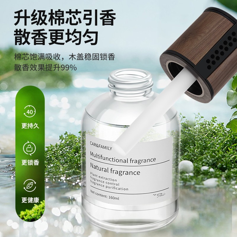 抖音同款车载香薰高档持久淡香汽车香水摆件车内香氛摆件图3
