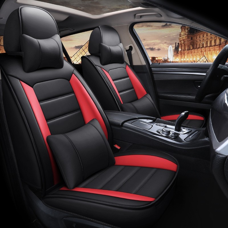 2017新款一汽2020卡罗拉RAV4荣放雷凌麻冰丝汽车坐套专用全包座套图4
