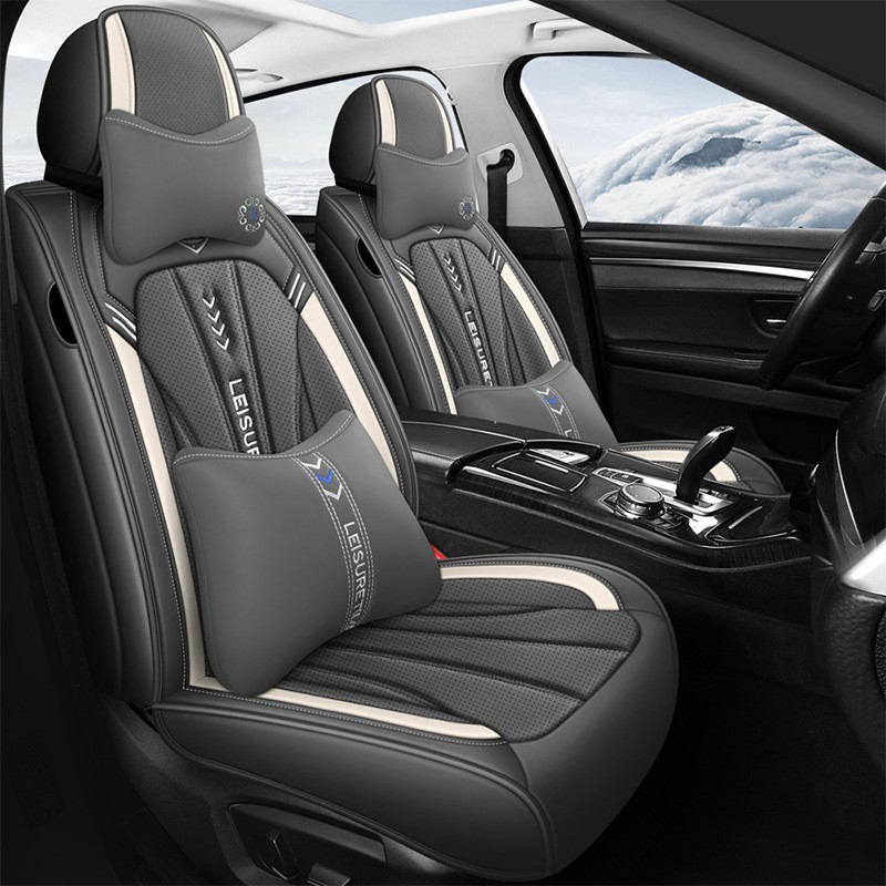 汽车坐垫跨境外贸全包围汽车座椅套汽车坐垫通用四季汽车座套通用图2