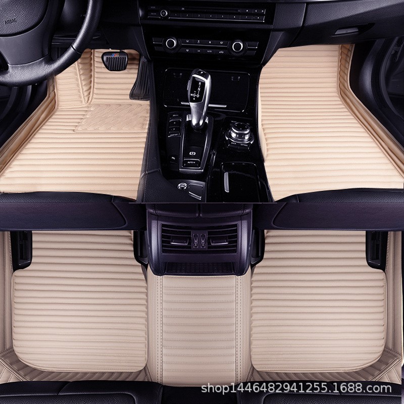 汽车脚垫专车定制原车乳胶再生皮保质保量图2