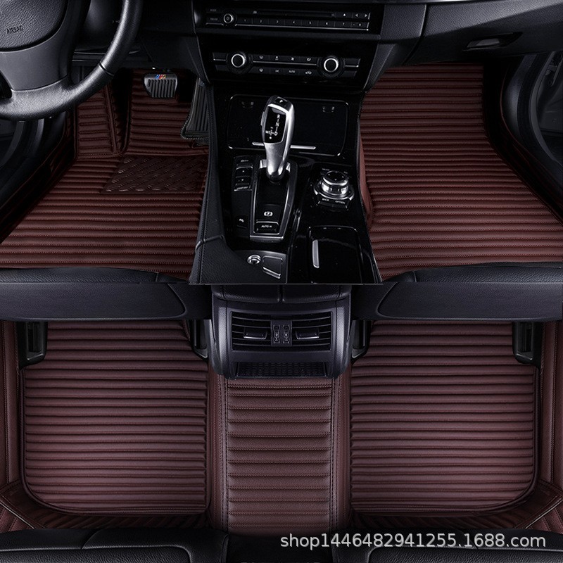 汽车脚垫专车定制原车乳胶再生皮保质保量图3