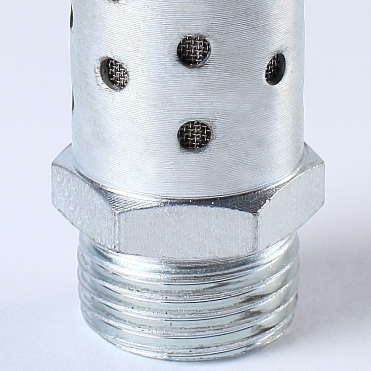 SB型铁镀白锌消声器 ALWITOO同款 自动化元件电磁阀消音器图4