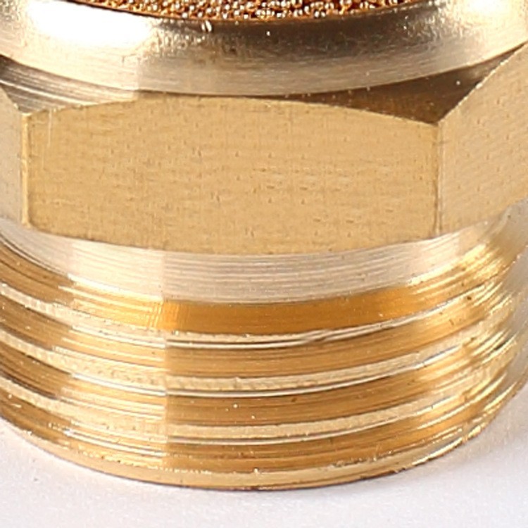 A型铜接头消声器 电磁阀消音降噪器 铜消音器图3