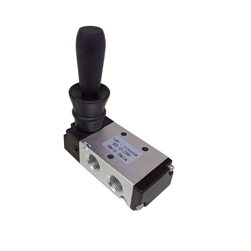 手扳阀 控制气缸伸缩手动开关 两位五通手动阀4H210-08气缸控制阀图2