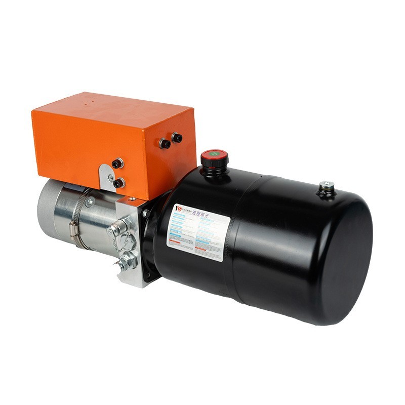 24V2.2KW直流液压动力单元 扫雪车铲雪车可用微型泵站系统图5