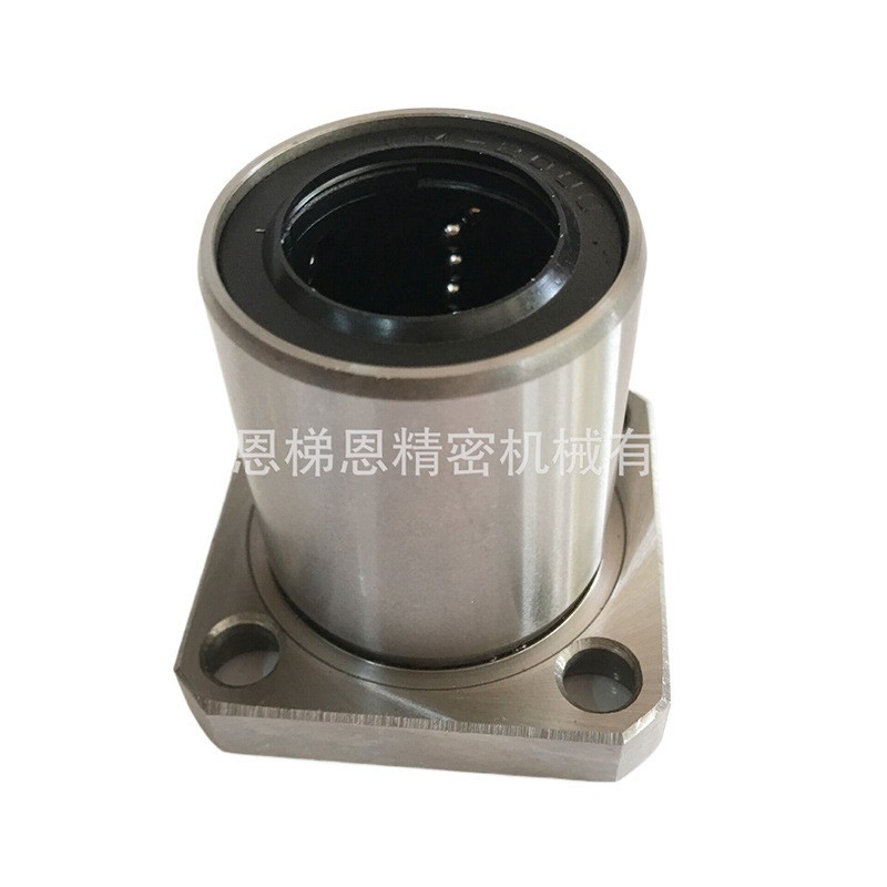 高精密LMK法兰直线运动轴承方形带座直线光轴滑动高精度传动图5