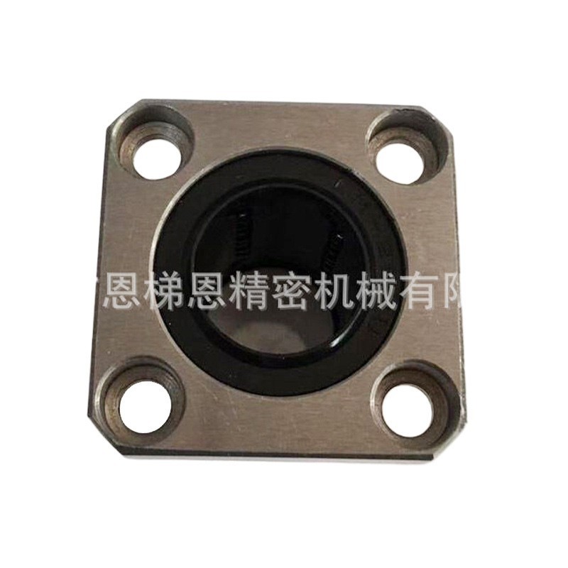 高精密LMK法兰直线运动轴承方形带座直线光轴滑动高精度传动图4