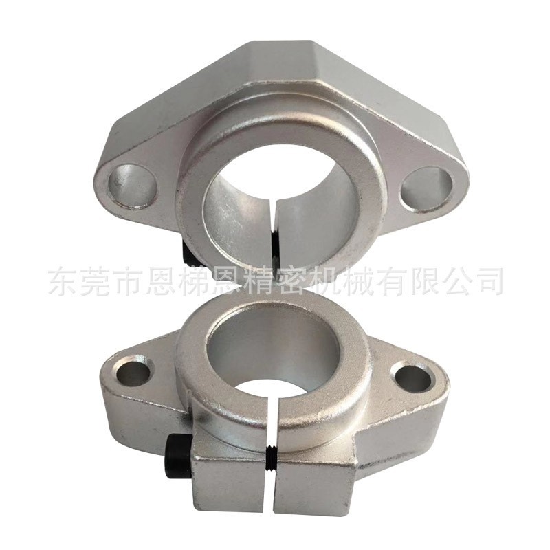 卧式支撑座SHF菱形滑动支架铝合金光轴固定座加工轴承座图4