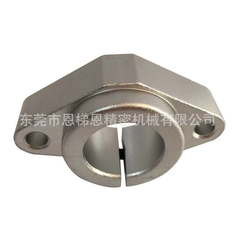 卧式支撑座SHF菱形滑动支架铝合金光轴固定座加工轴承座图5