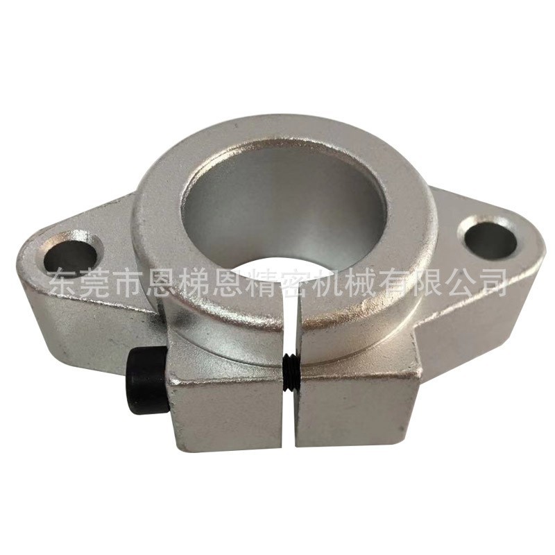 卧式支撑座SHF菱形滑动支架铝合金光轴固定座加工轴承座图3