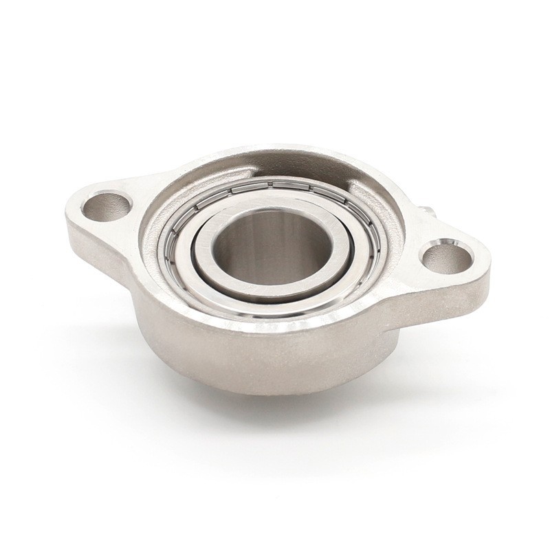 不锈钢带座轴承SSBLF204外球面工业级菱形轴承座厂家图2