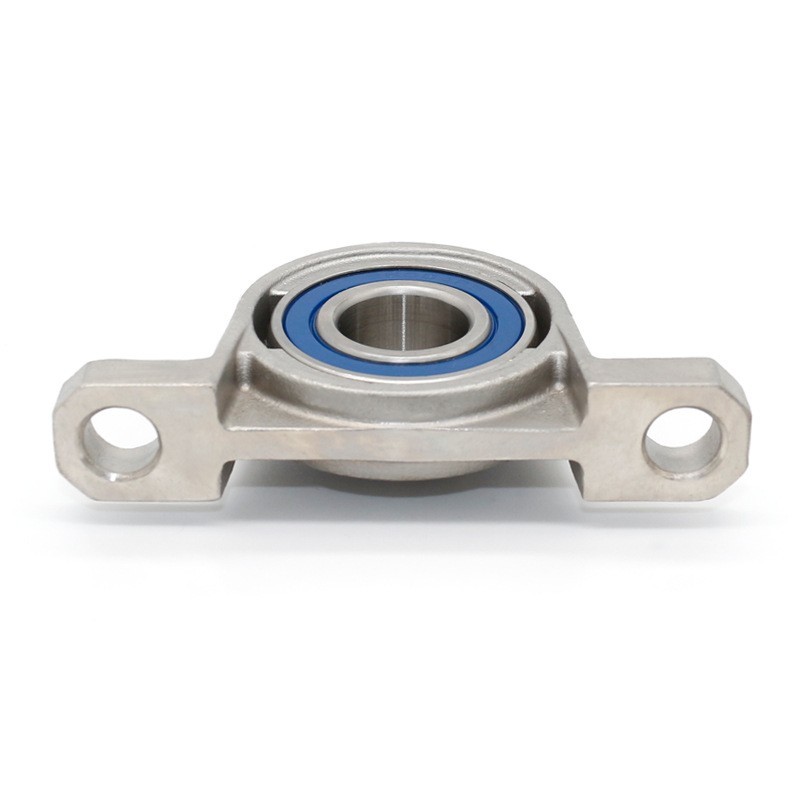 不锈钢带座轴承SKP004外球面工业级立式轴承座图2