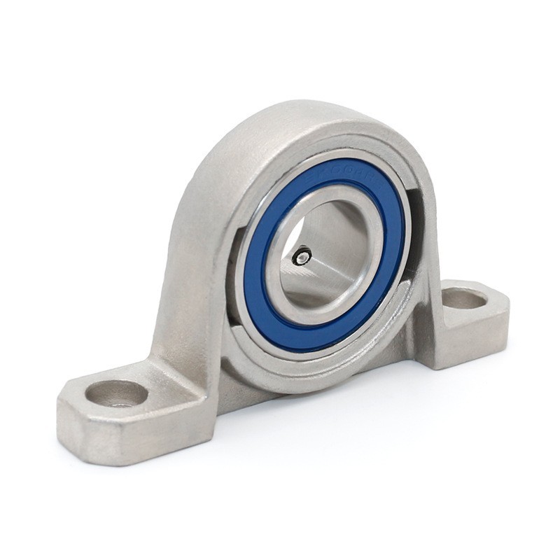 不锈钢带座轴承SKP004外球面工业级立式轴承座图5