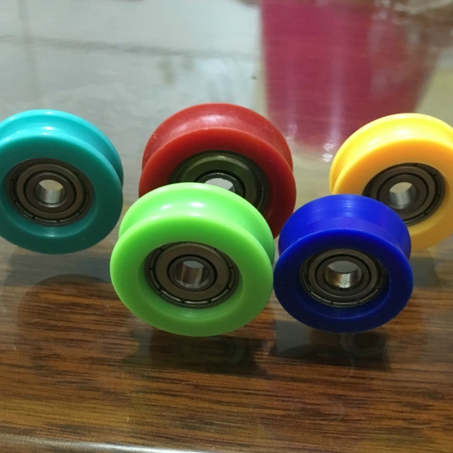 聚甲醛包胶轴承626Z门窗轮子配件轴承钢材质 包塑轴承图4