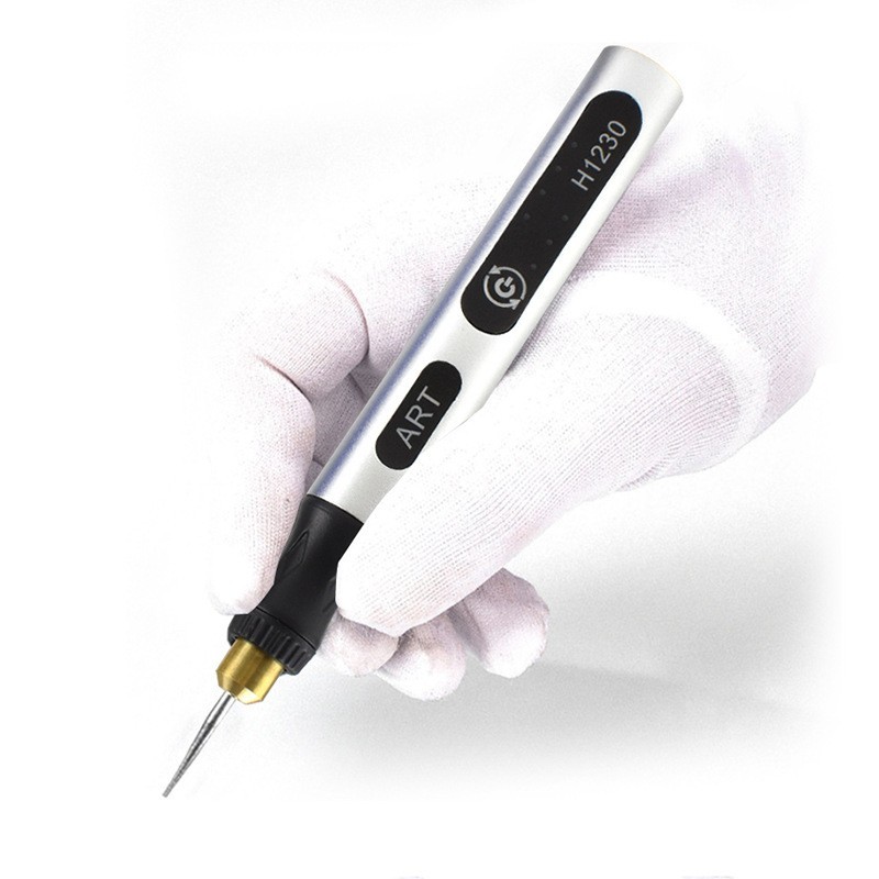 迷你电磨机小型手持打磨机家用玉石切割抛光雕刻工具电动蛋雕图4