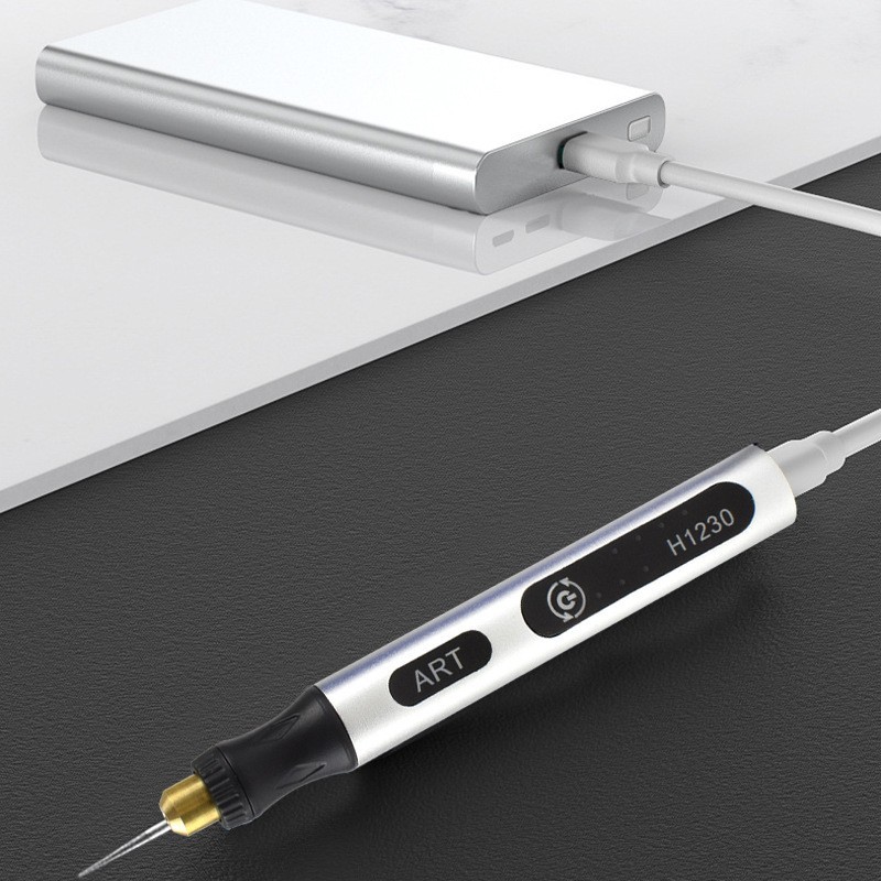 迷你电磨机小型手持打磨机家用玉石切割抛光雕刻工具电动蛋雕图3