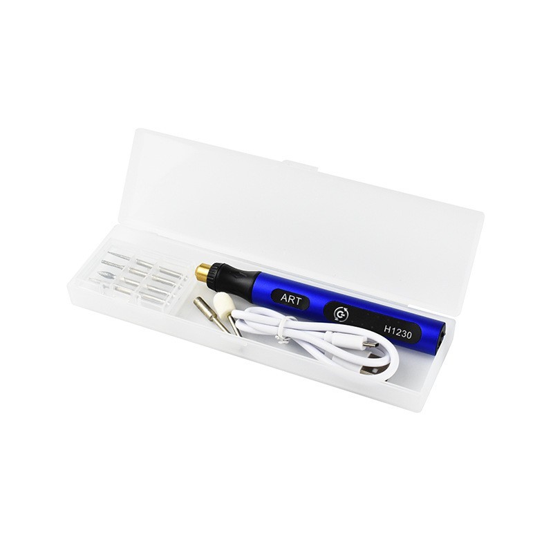 迷你电磨机小型手持打磨机家用玉石切割抛光雕刻工具电动蛋雕图5