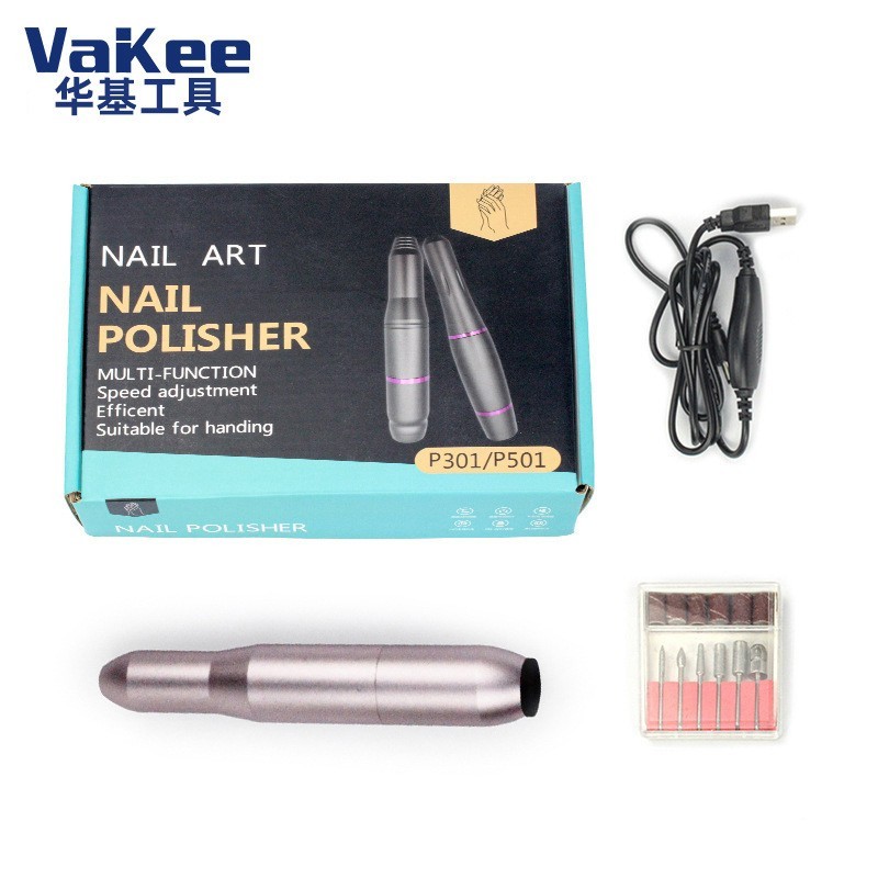 便携式电动打磨usb美甲打磨机 仪磨甲器修指甲抛光去死皮美甲工具图3