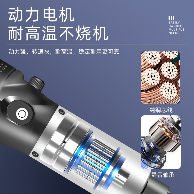 正反转电磨机抛光机打磨玉石雕刻工具电钻小型手持电动充电雕刻机图3