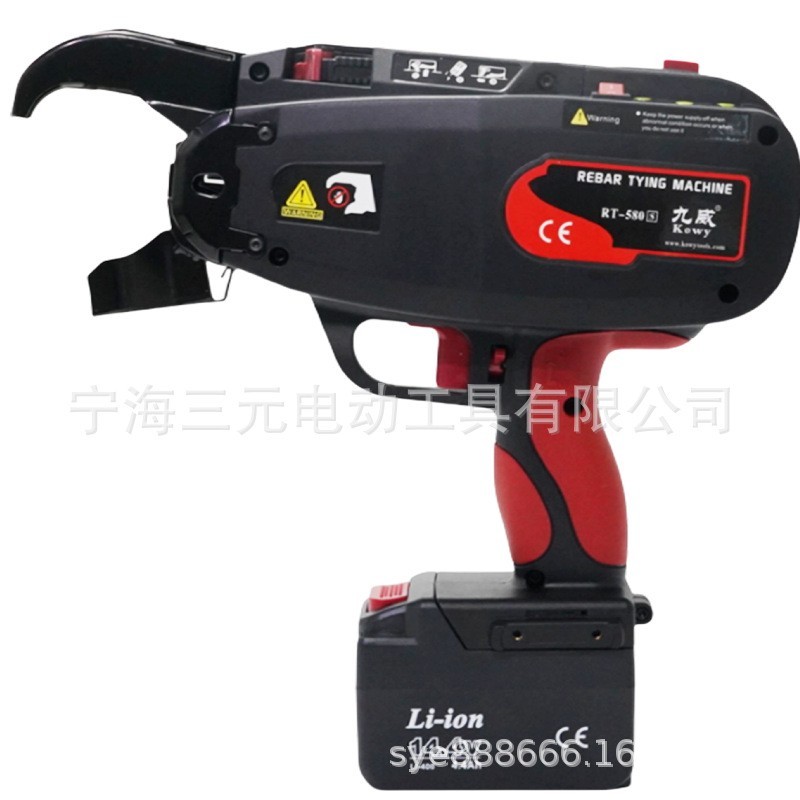 屏显大口径钢筋捆扎机可绑扎4-58mm使用双无图4