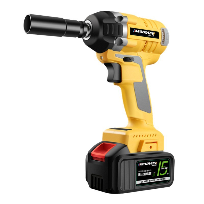 无刷电动扳手充电锂电冲击电钻修汽车脚手架子工木工套筒风炮图5