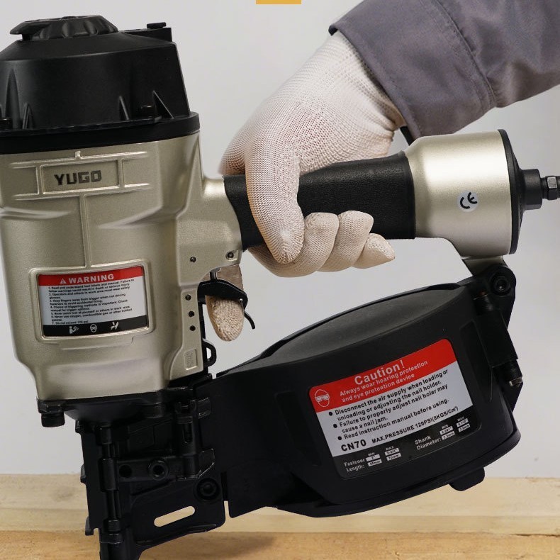 卷钉枪电缆木托盘气动射钉枪跨境CN45/CN50全套跨境热销图3