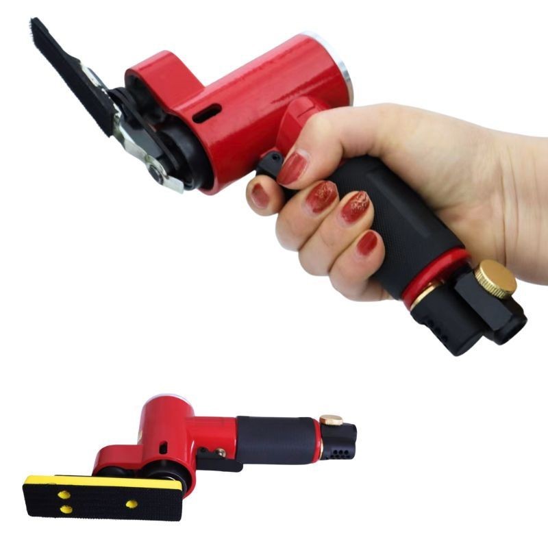 方形气动打磨机木工一字散打机小型角落手持式抛光机五金工具图2