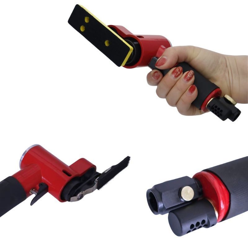 方形气动打磨机木工一字散打机小型角落手持式抛光机五金工具图3