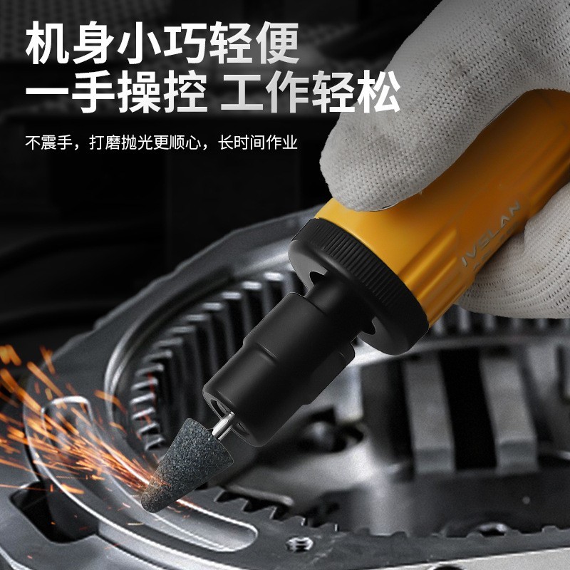 工业级多功能气动模具抛光打磨机气磨刻磨机加长直磨机图2