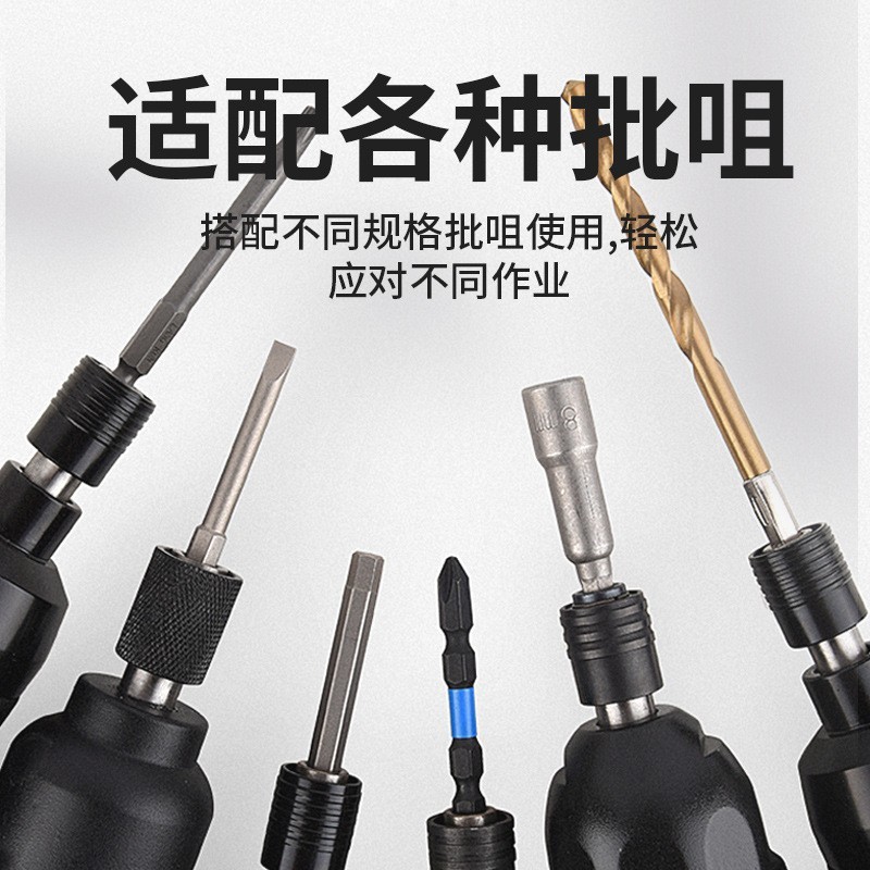 气动风批大扭力枪式气批螺丝枪木工气动螺丝刀图4