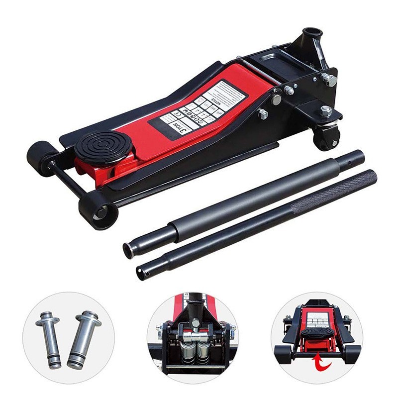 2t卧式液压4T油压千斤顶汽车用载换胎小货3吨汽修越野suv轿车手摇图4