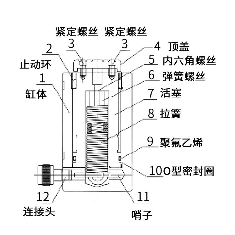 FCY系列加长型液压千斤顶10T-200T大吨位分离式电动油缸千斤顶图2