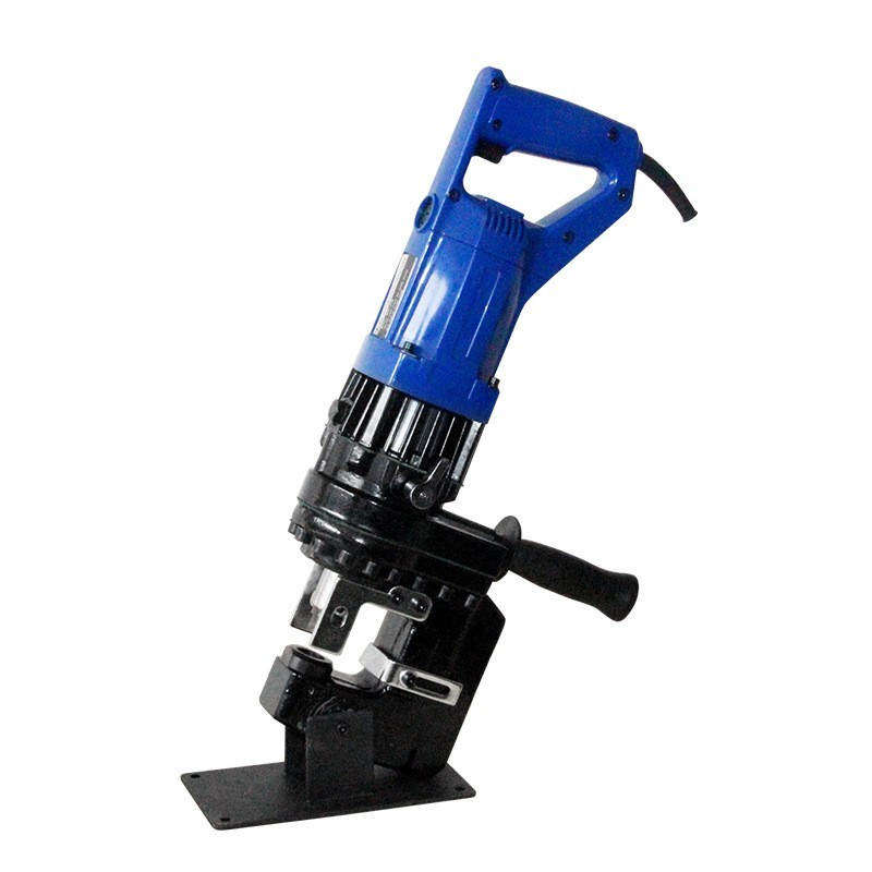手提便携式液压冲孔机SPM-20角钢圆管槽钢不锈钢板插电冲孔打孔机图5