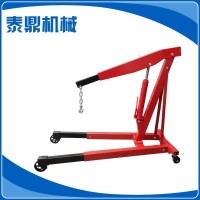 3T液压小吊车 手动小吊车 液压小吊机 折叠式吊车