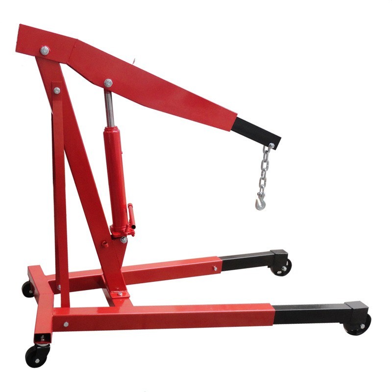 3T液压小吊车 手动小吊车 液压小吊机 折叠式吊车图3