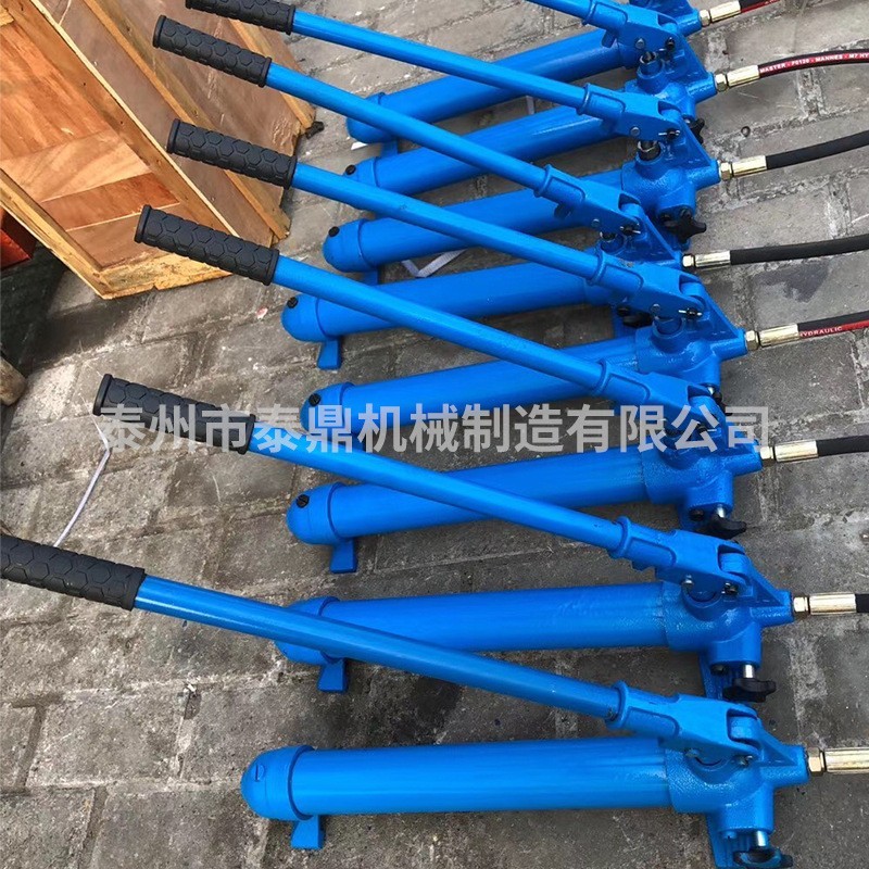手动小圆泵 液压泵站 单作用千斤顶 千斤顶图4