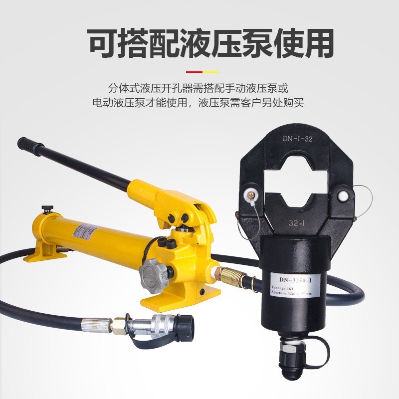 接管钳不锈钢液压手动压管钳 卡压钳铝塑管卡管钳图2