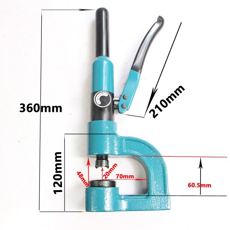 液压开孔器SYD-25/32整体分体桥架免开孔打孔器冲孔机图2