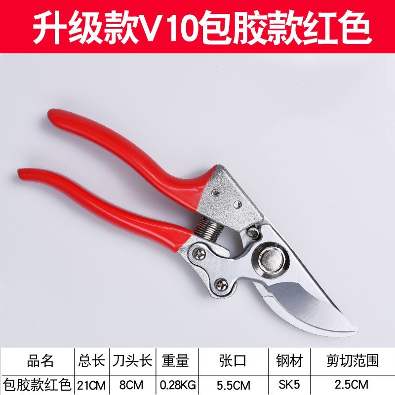 花枝剪修花园林工具园艺鸟嘴剪刀果树花木修枝剪粗枝盆栽SK5碳钢图4