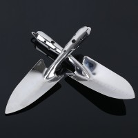 日本园林工具 栽花锹 移植铲锹 不锈钢家用园艺花园铲锹