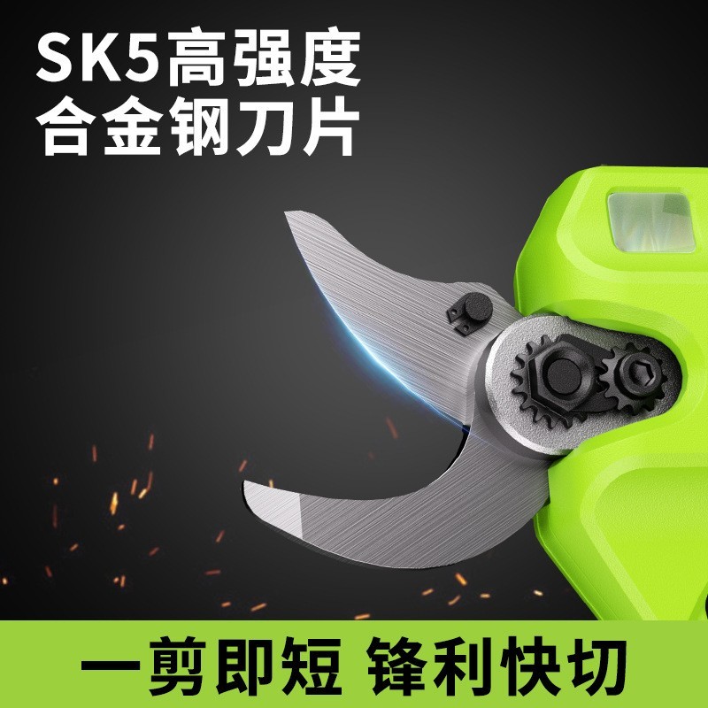 电动修枝剪剪树枝电动剪刀充电式锂电池园林电剪刀果树果枝剪神器图2
