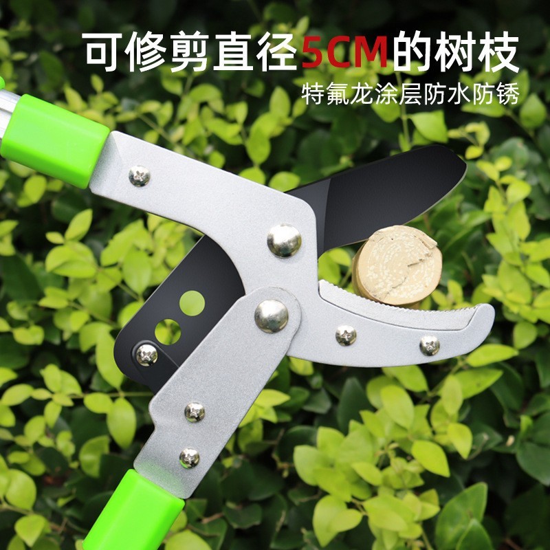 园林果树大力剪SK5粗枝剪刀可伸缩铝合金杆高树枝剪图4