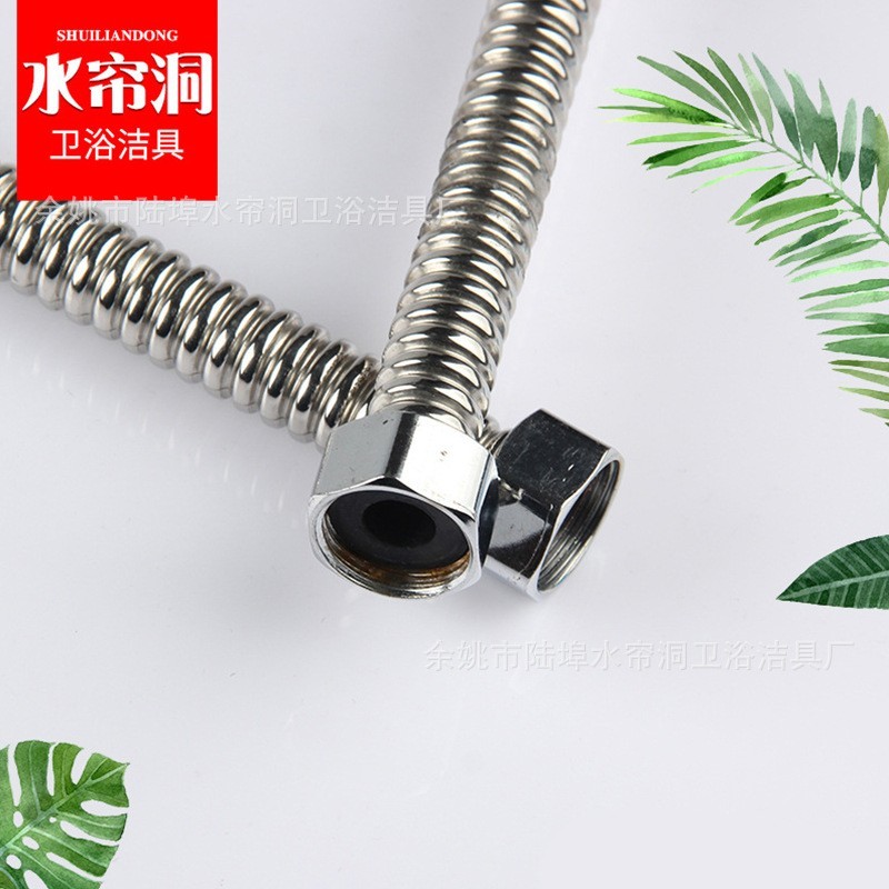 供应不锈钢波纹管30公分 耐温进水软管热水器图2