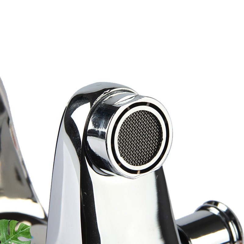 全铜冷热混水面盆龙头 厨房龙头 洗脸盆水龙头图5