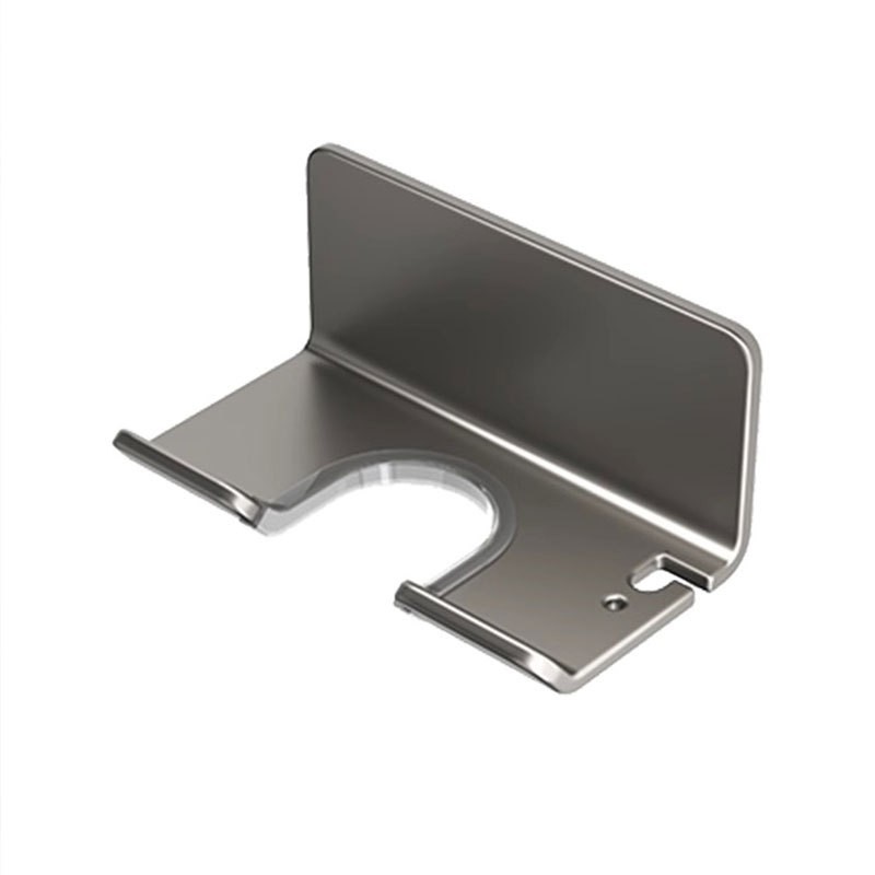 太空铝免打孔电吹风机架 卫生间浴室壁挂置物架收纳厕所置物架图5